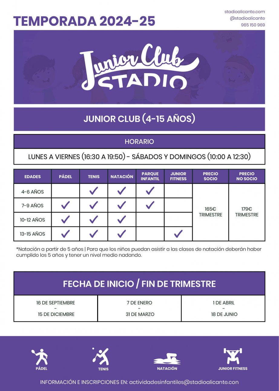junior-club-temproada-24-25- CLUB DEPORTIVO STADIO 03540 - Alicante